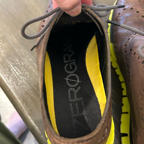 Cole Haan Men's Zerogrand Wingtip Oxford with a leather upper 9M - Picture 9 of 10